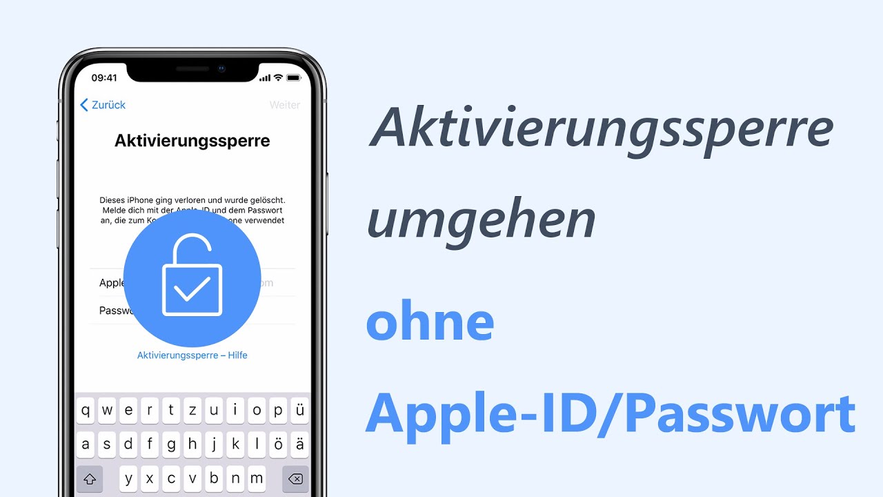 Aktivierungssperre mit iBypasser umgehen ohne Apple-ID oder Passwort!