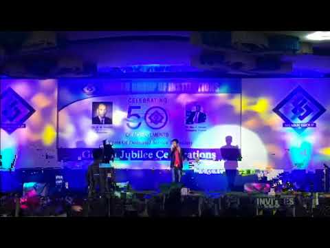 Gagandeep Ratnappa Kurale Milana | Ninnindale Song Live Performance In Shaikh Group of Institutions Belagavi