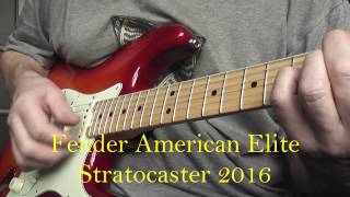 Video thumbnail for Fender American Elite Stratocaster 2016 by Zhook55