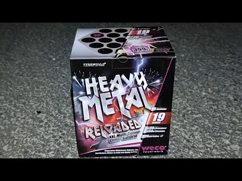 Weco Heavy Metal Reloaded 19 Schuss Batterie