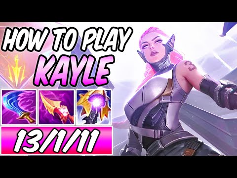 S+ HOW TO PLAY KAYLE GUIDE | Best Build & Runes | Diamond Commentary | Season 12 | League of Legends