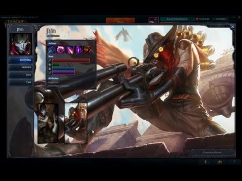 League of Legends (PBE) - Fast Buy All SKINS 1 IP Each [Outdated Old PBE client]