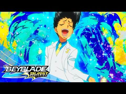 BEYBLADE BURST EVOLUTION | Ep.21 Joshua vs. the Space Ninjas! | Ep.22 Blast Jinnius!