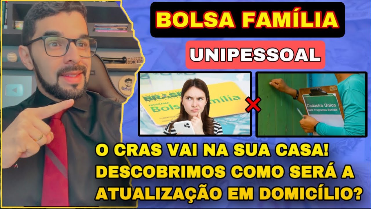UNIPESSOAL DESCOBRIMOS TUDO COMO SERÁ  À VISITA DO CRAS NA CASA DOS UNIPESSOAIS DO BOLSA FAMÍLIA?
