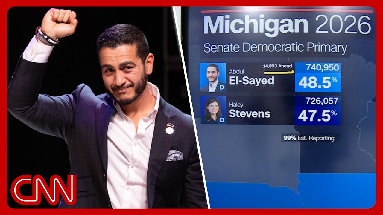Abdul El-Sayed wins MI Democratic Senate primary, CNN projects