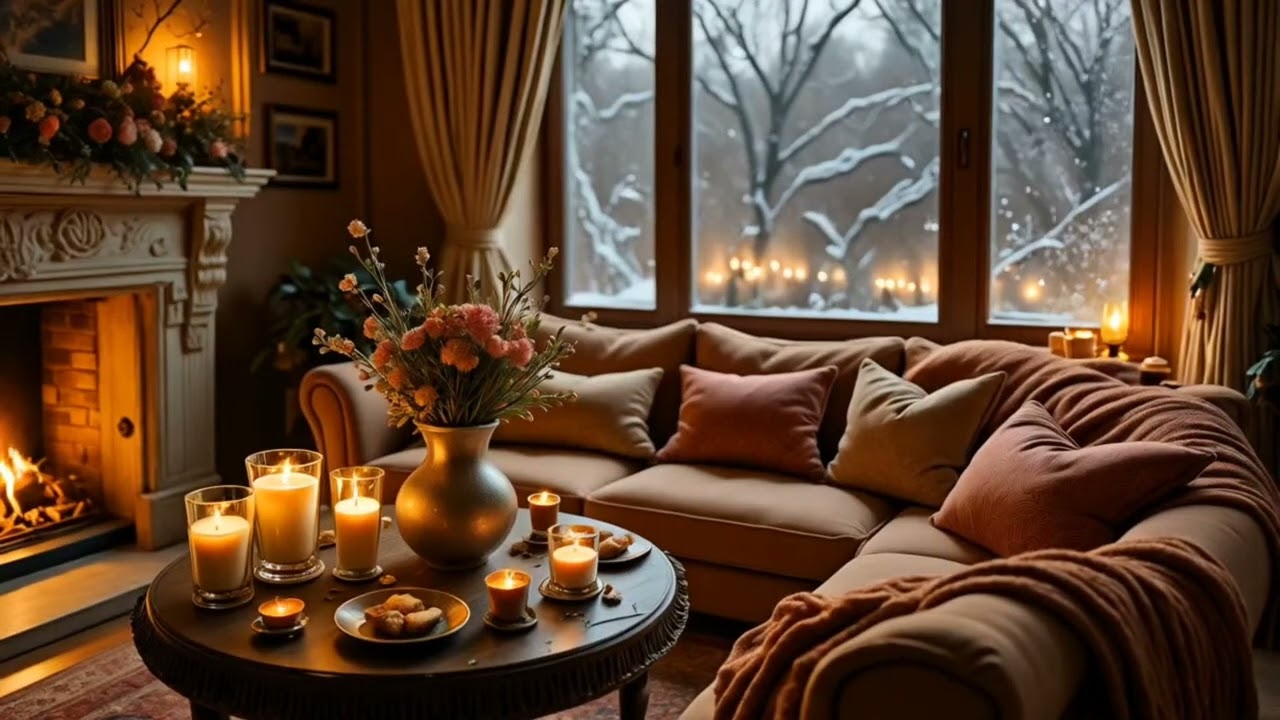 Healing Sleep Music - Stress Relief, Melatonin and Toxin Release | Sleep Music For The Night, Snow