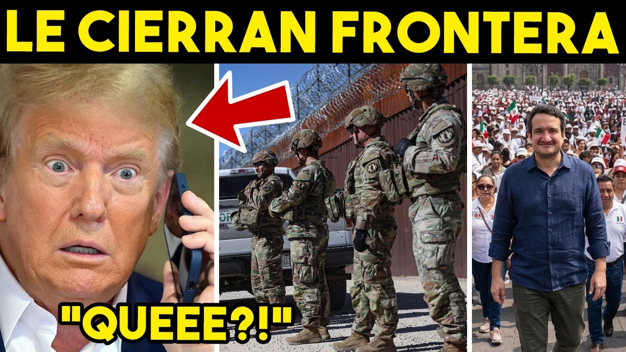 Corren a Trump! CIERRAN FRONTERA A EEUU, nunca lo espero. Andrés López suma a presidentes en AL.