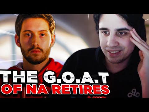 The G.O.A.T. of NA Retires - IWDominate Reacts To Bjergsen's Announcement