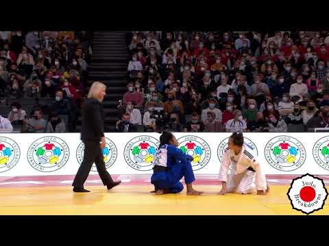 Chelsie Giles vs. Melissa Hurtado Munoz - U52 Women's Judo Grand Slam Paris 2022