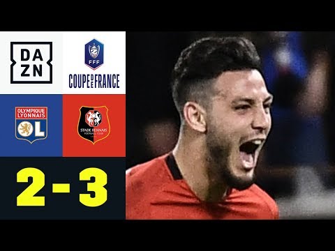 Ramy Bensebaini schießt Rennes ins Finale: Olympique Lyon - Rennes 2:3 | Coupe de France | DAZN