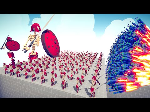 100x SKELETON WARRIOR AND SKELETON GIANT Vs EVERY GODS - Totally Accurate Battle Simulator TABS