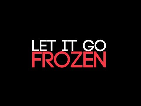 Jai McDowall - 'Let It Go' from Disney's Frozen (Vocal Cover)