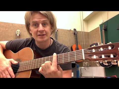 Lär dig spela gitarr - Lektion 1 - Grundläggande - Robert Vinningaskolan