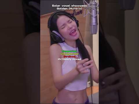 Solar — Golden (cover) #vocalshowcase #kpopvocalshowcase #kpop #mamamoo #solar #huntrix