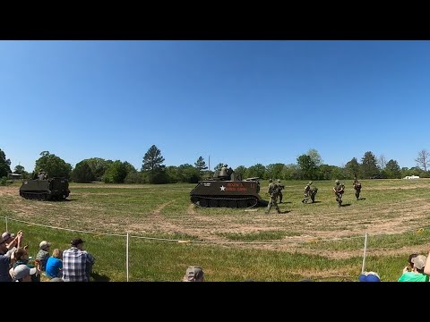 Vietnam Battle Reenactment
