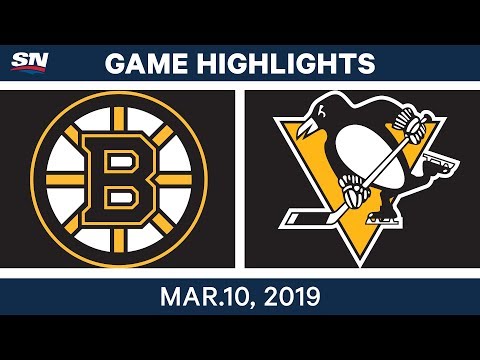 NHL Highlights | Bruins vs. Penguins – Mar 10, 2019