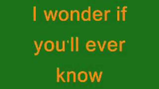 What I Really Meant To Say - Cyndi Thomson - Lyrics