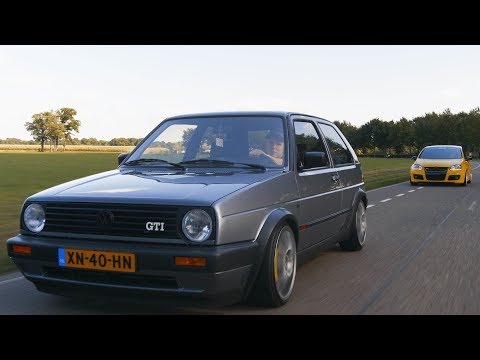 VOLKSWAGEN BANANA GOLF V GTI VS GOLF II R32 4 MOTION SLEEPER - MOTION MADNESS [4K]