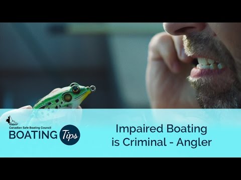 Impaired Boating is Criminal - Angler