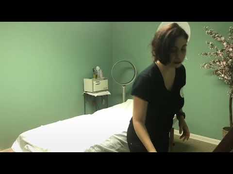 🤰🏻How to lie down for a pregnancy massage