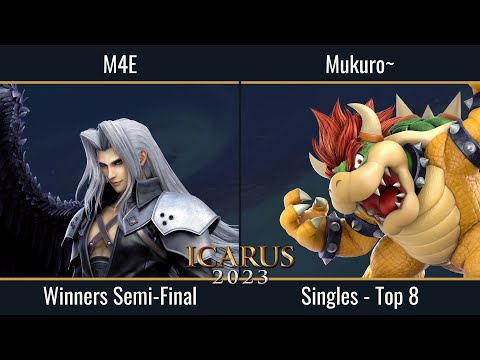ICARUS 2023 - Mukuro (Bowser) vs M4E (Sephiroth) - Winners Semi-Finals
