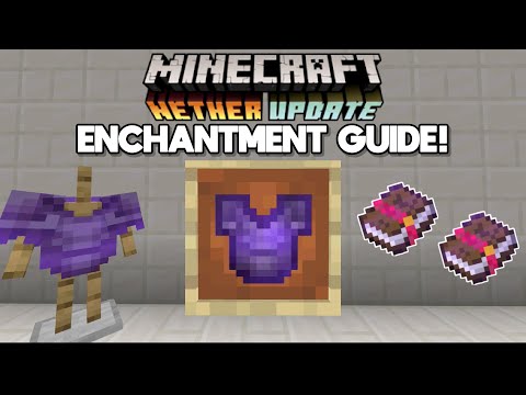 Netherite Chestplate Enchantment Guide (1.16 Minecraft Update)