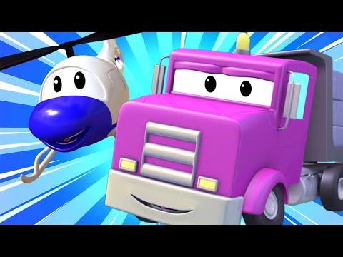 Policijski auto za djecu -  Nesreća na Željezničkoj Prugi - Auto Grad ! Crtići sa autima za djecu