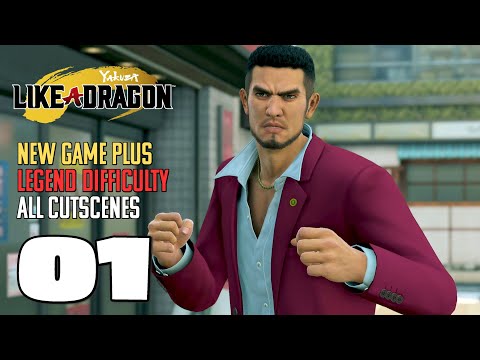 Yakuza Like a Dragon Legend Difficulty Walkthrough & Cutscenes - Part 1