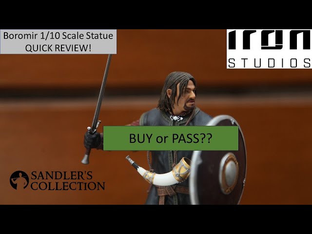 Vídeo relacionado con Iron Studios BDS: Lord of The Rings - Boromir Art Scale Statue (1/10) (WBLOR43321-10)