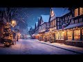 Silent Snowing Scene Christmas Village Ambience Tv Screensaver