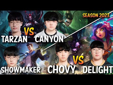 Showmaker JAYCE Top | Tarzan vs Canyon | Chovy vs Delight - Patch 13.20 KR Ranked