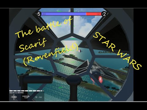 The battle of Scarif (Ravenfield)