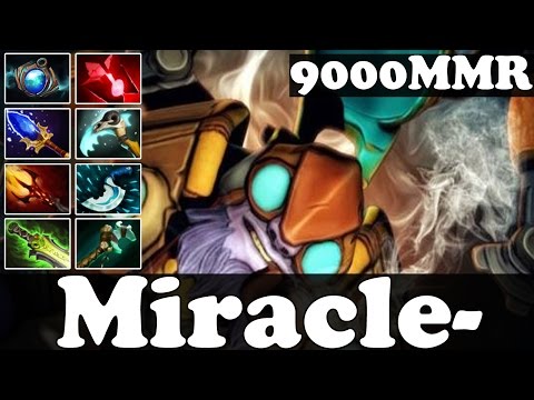 Dota 2 - Miracle- TOP 1 MMR IN THE WORLD 9011MMR Plays Tinker vol 10 - Ranked Match