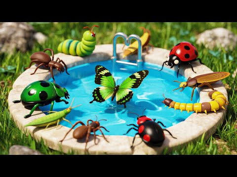 INSECTS FOR KIDS Learning – Insect Names and Sounds for Children, Toddlers, Kindergarten & Preschool