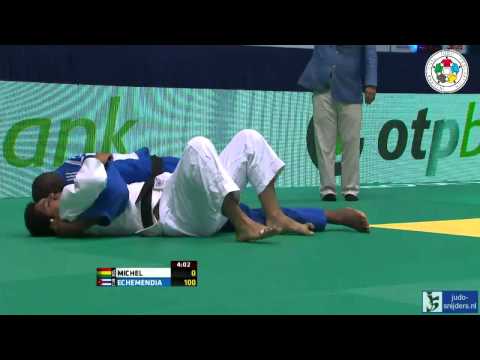 Judo 2013 World Championships Rio de Janeiro: Michel (BOL) - Echemendia (CUB) [-90kg]