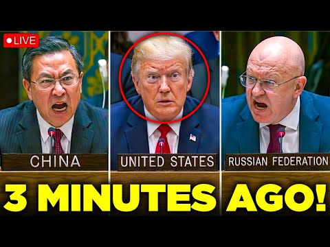 Russia & China STUN the World: WARNS US LIVE at UN Over Venezuela!