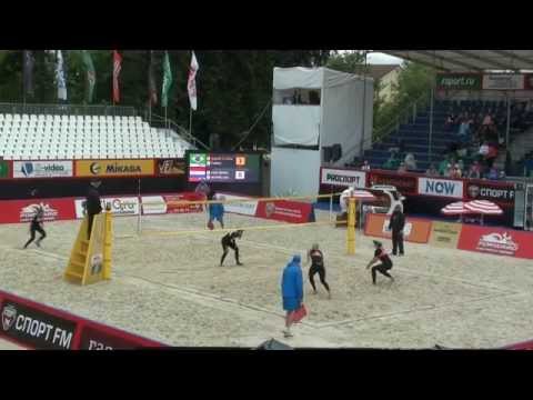 BV Moscow Grand Slam 2014 Maria Clara - Carol and Meppelink - Van Iersel