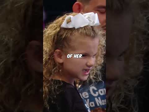 This wrestler was making fun of a girl