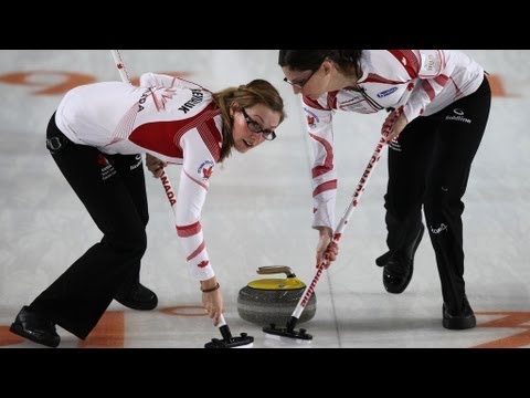 CURLING:World Women's Chp 2013 - Draw 12 CAN-GER