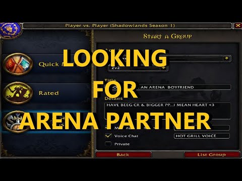 Yellowsheepz - LOOKING FOR ARENA PARTNER(LFAP) [Original WoW Song]