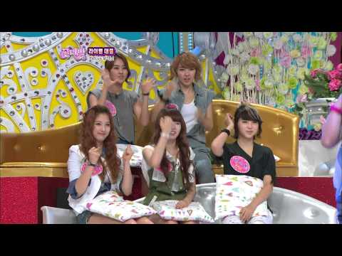 【TVPP】KARA - Dance Time! Hot Issue & Change(4MINUTE), 카라 - 포미닛춤 바꿔 추기 @ Flowers