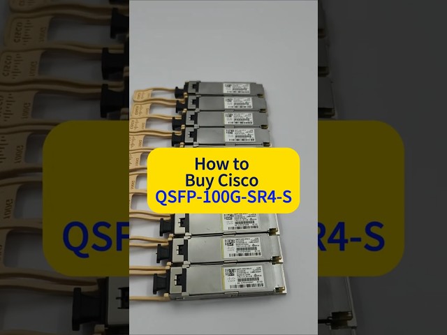 Vídeo relacionado con StarTech.com Módulo Transceptor QSFP Compatible con Cisco QSFP-40G-CSR4 - 40GBase-SR4 - (QSFP-40G-CSR4-ST)