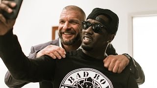 Puff Daddy on WWE RAW