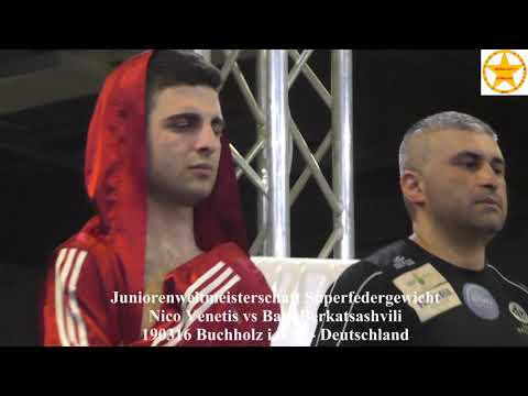 Boxkampf Nico Venetis vs Bato Berkatsashvili - 190316 Buchholz i.d.N. Superfedergewicht