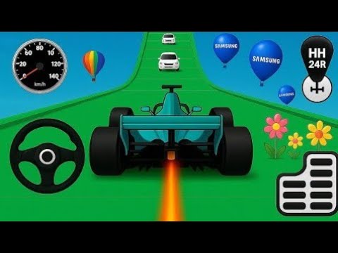 Formula Car Mega Ramp Stunts – GT Racing 3D Gameplay on Andro.id! 