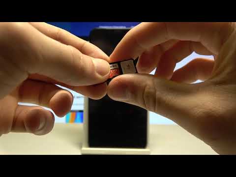 HAFURY Note 10 — Как вставить SIM карту и карту памяти