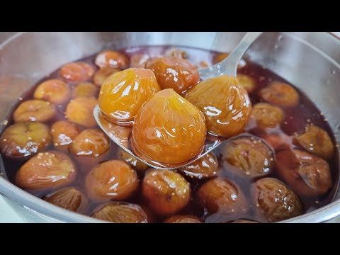 Reçel Fiku dhe sekreti që ma mësoi vjehra ime që kokrra mos të dëmtohet!!! Lëngu si mjalt / Figs jam