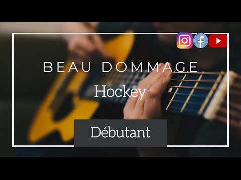 Beau Dommage Hockey / Cours pour débutant, Intro Riff Intermédiaire / Cours de guitare en ligne