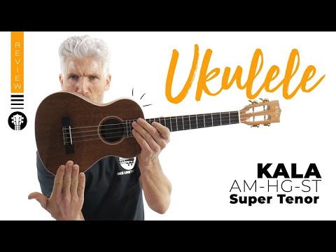 Kala AMHG-ST Solid Mahogany Super Tenor Ukulele image 7