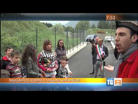 Inaugurazione ecocentro di Challand Saint Anselme